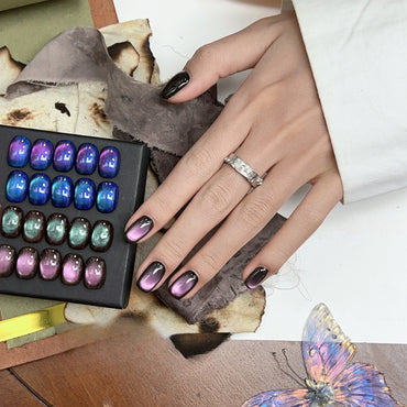 ADHERE Multi-Chrome Cat Eye Gel Polish 12ml × 4 Bottle Set