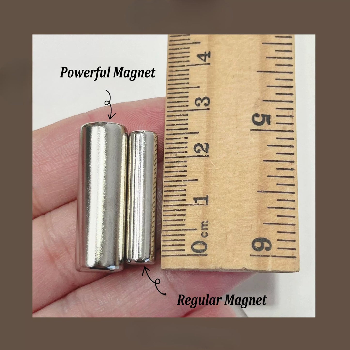 ADHERE Nail Magnet, Cylinder Strong Magnetic Nail Polish Bar