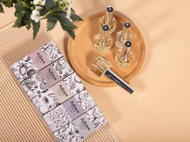 ADHERE Cuticle Oil Set of 5 | Jasmine Scented Nail Care Serum | Softens Cuticles · Prevents Hangnails · Nourishes Cuticle Area