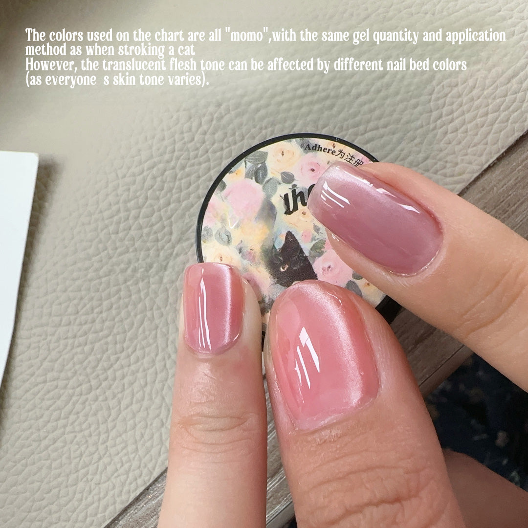 Adhierve el kit de uñas de gel de ojo de gato previo a la fila, 12 ml, 7 colores holográficos, imán, remojo, LED, regalo de bricolaje