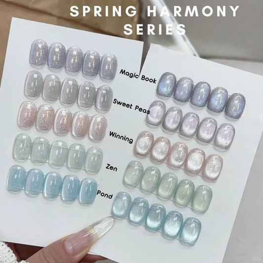 ADHERE Spring Serenity Series Cat Eye Gel  | Mesmerizing Magic Book Effect