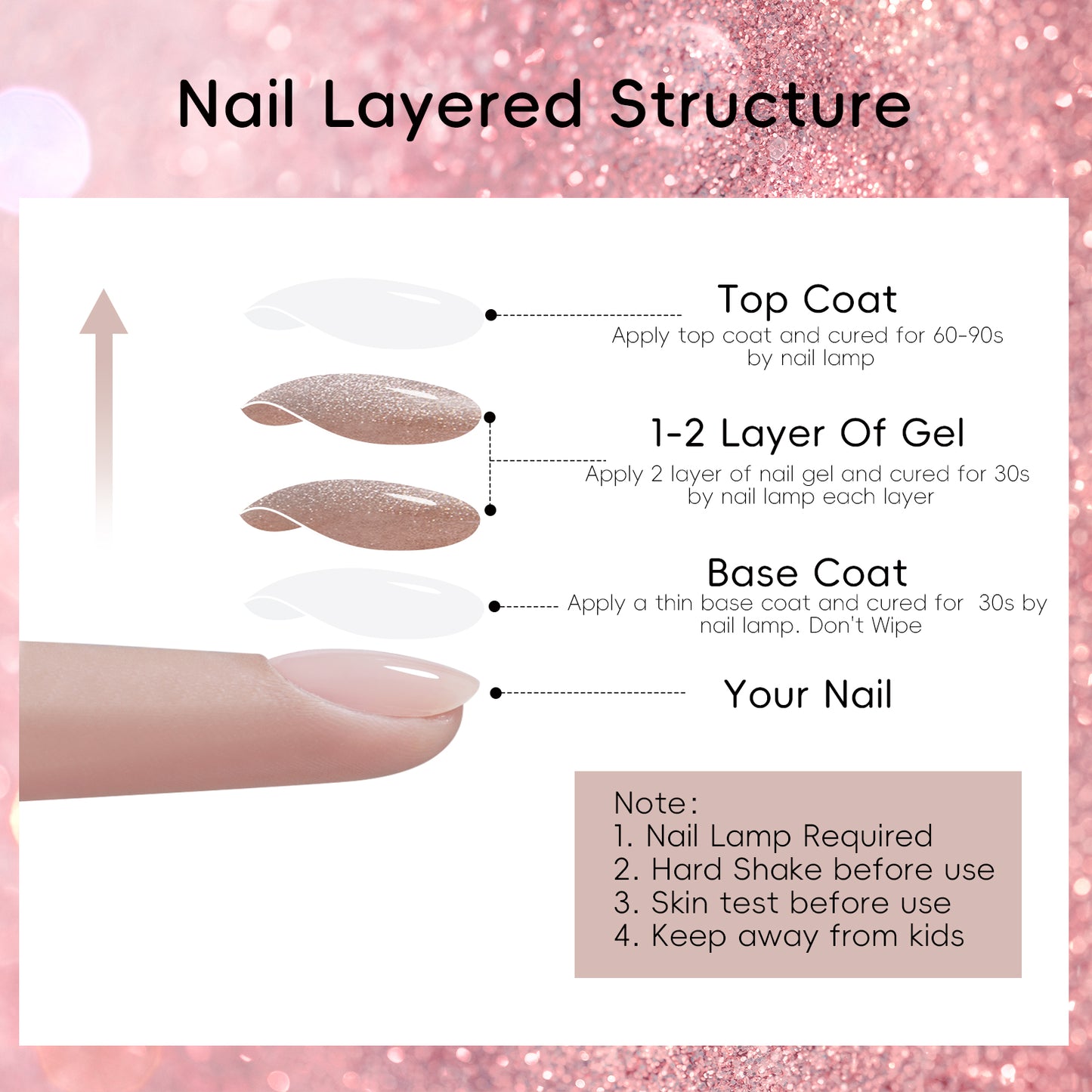 ADHERE Daily Cat Eye Series - Cat Eye Nail Polish Gel Kit– Cat Eye Gel Nail Polish Gel para uñas Beige Nude Magnetic Varnish Magnetic Nail Gel Polish
