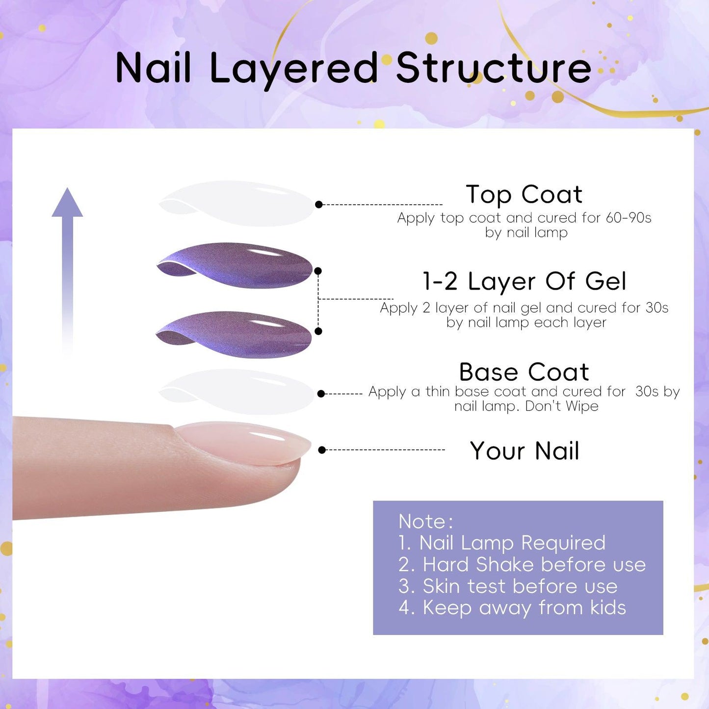 ADHERE Watercat Series Cat Eye Magnetic Nail Polish Gel Set, 12ml, 6pcs, Fine Glitter, DIY Salon Gift