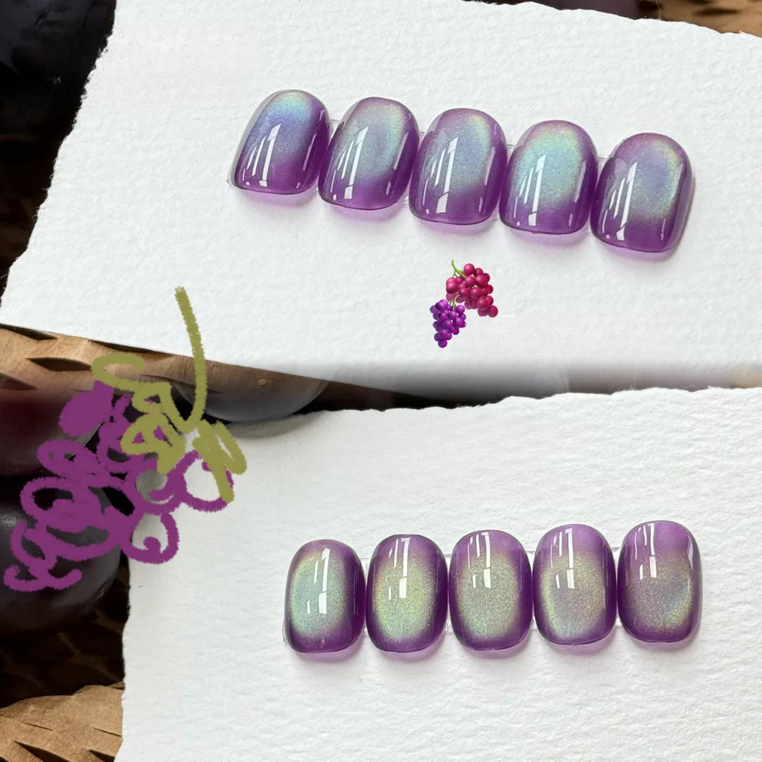 ADHERE Trend Vane Series · Best-Selling Set|Kyoho Grape Cat Eye Gel|Dreamy Sparkle · Must-Have Trendy Color