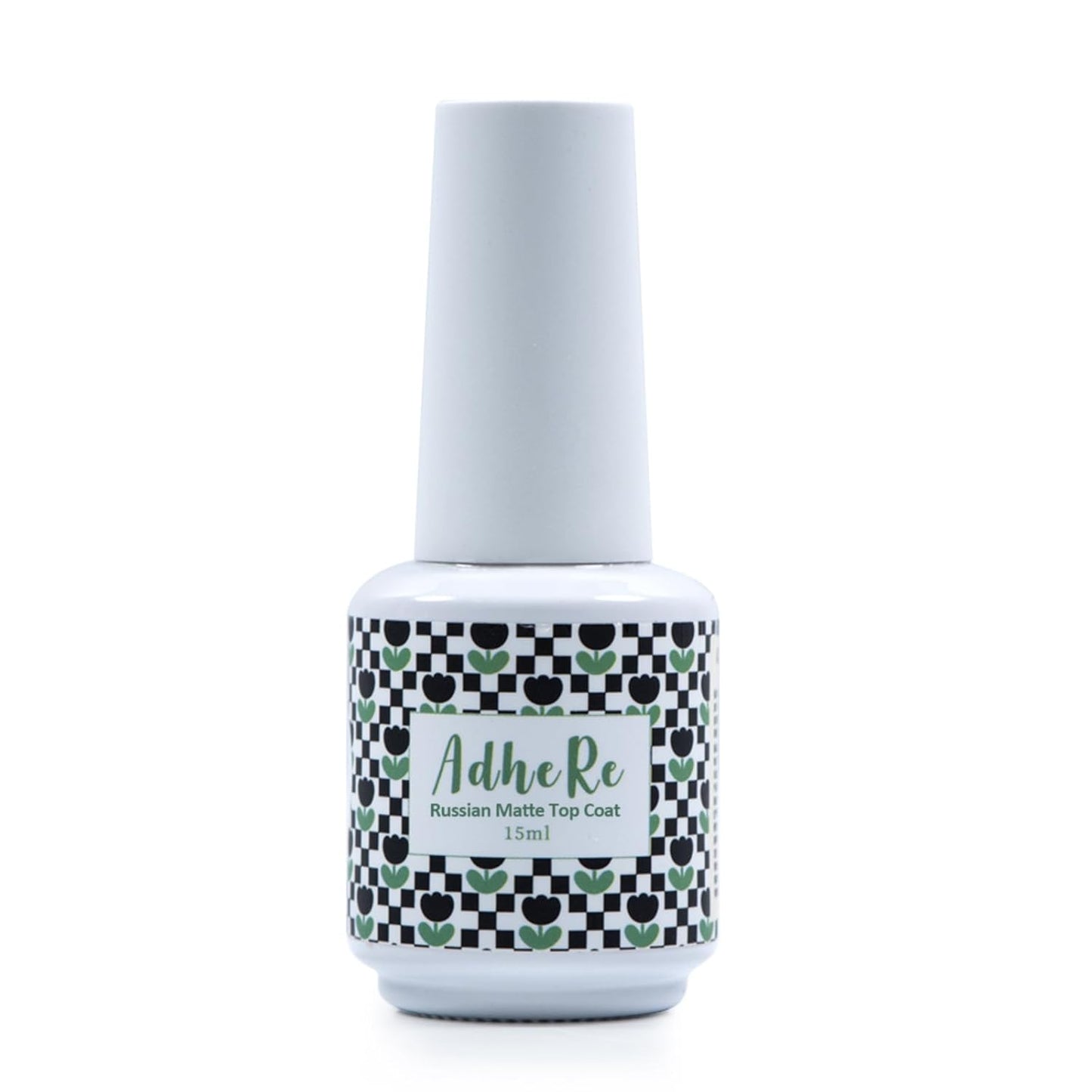 Adhiera la capa superior del gel mate para el esmalte de uñas de gel, 15 ml de acabado mate de resistencia en polvo para detallarse la pintura de polvo cromado de cromo salón de uñas para el hogar duradero