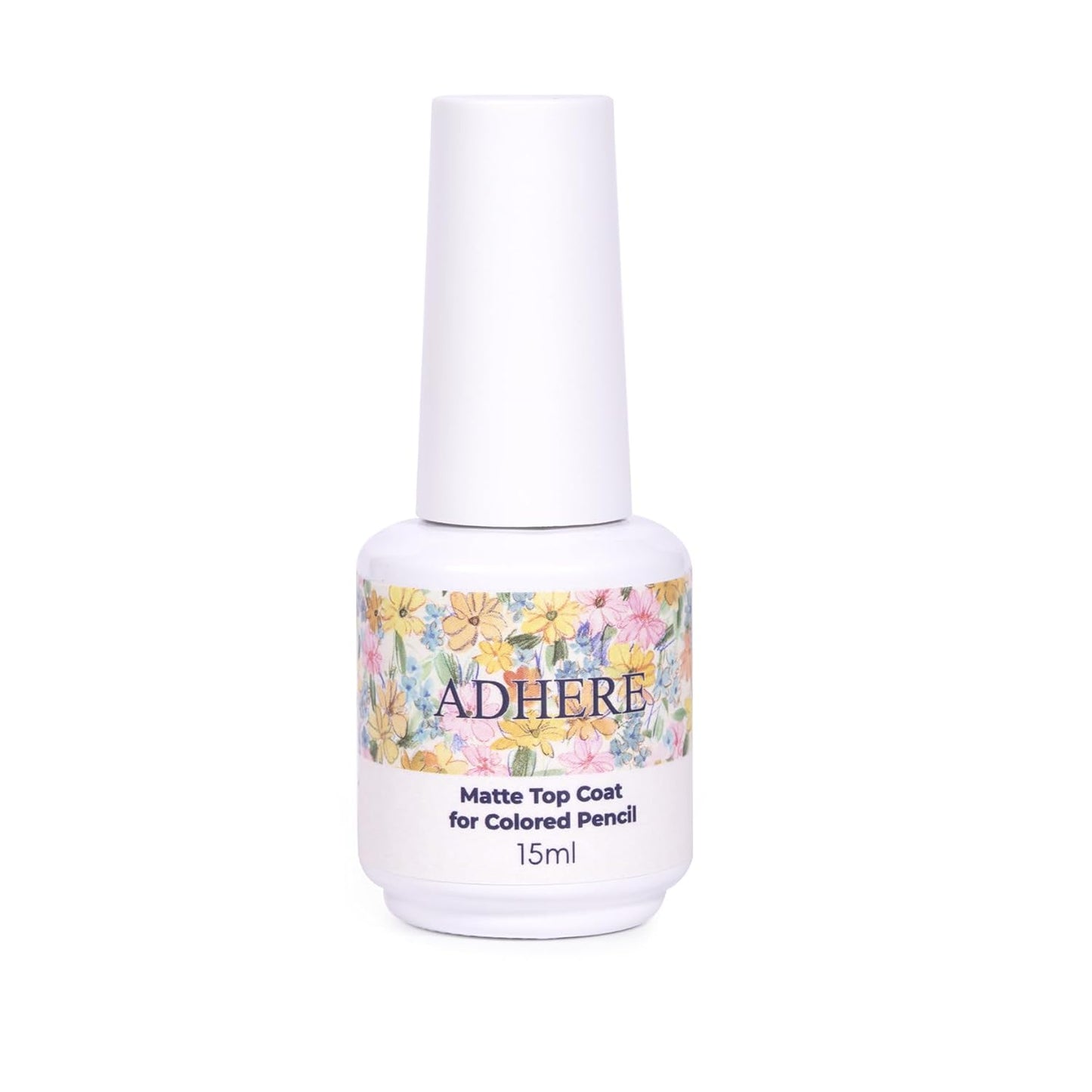 ADHERE Colored Pencil Sealant Layer – Designed for Colored Pencil Nail Art, Providing Long-Lasting Protection and Glossy Finish