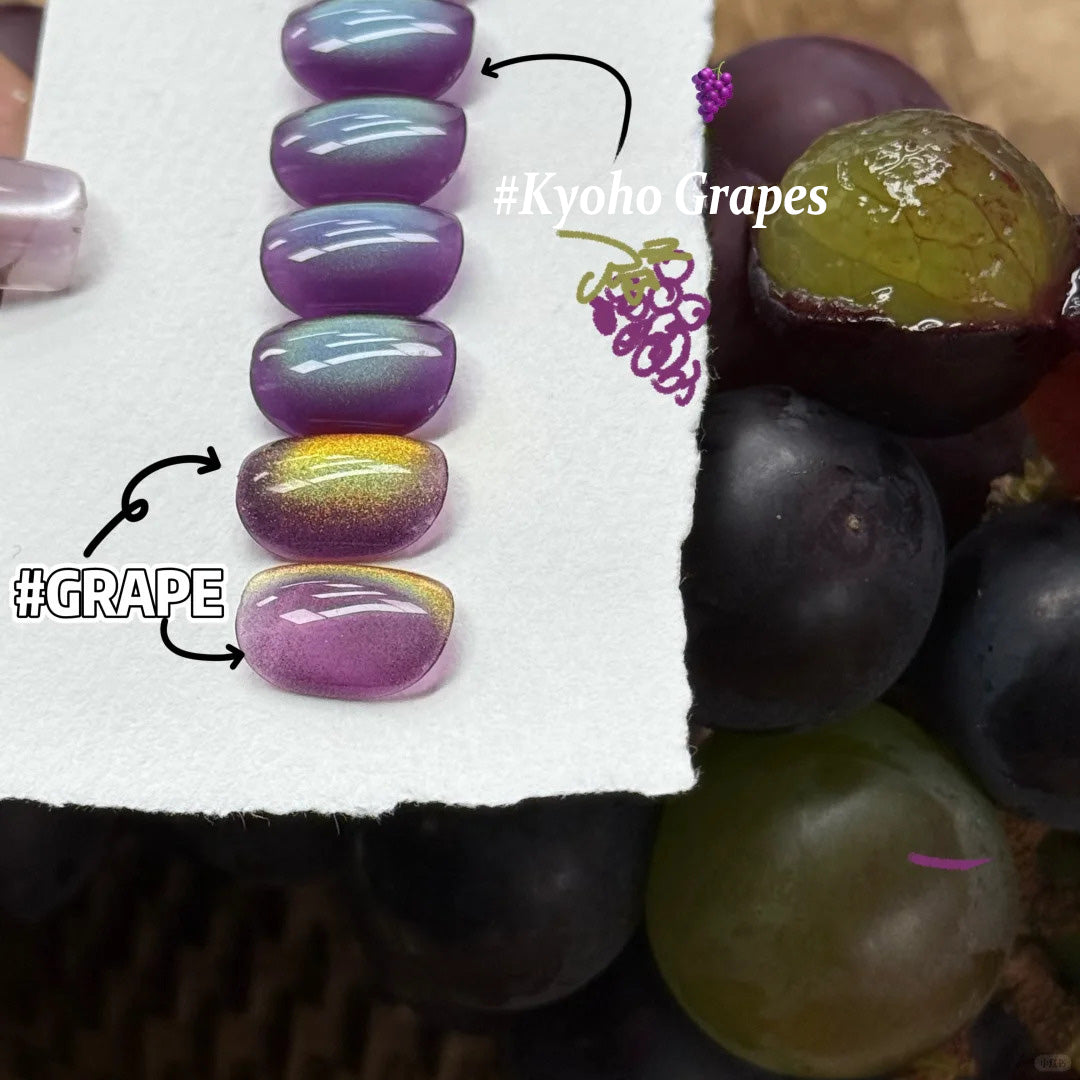 ADHERE Trend Vane Series · Best-Selling Set|Kyoho Grape Cat Eye Gel|Dreamy Sparkle · Must-Have Trendy Color