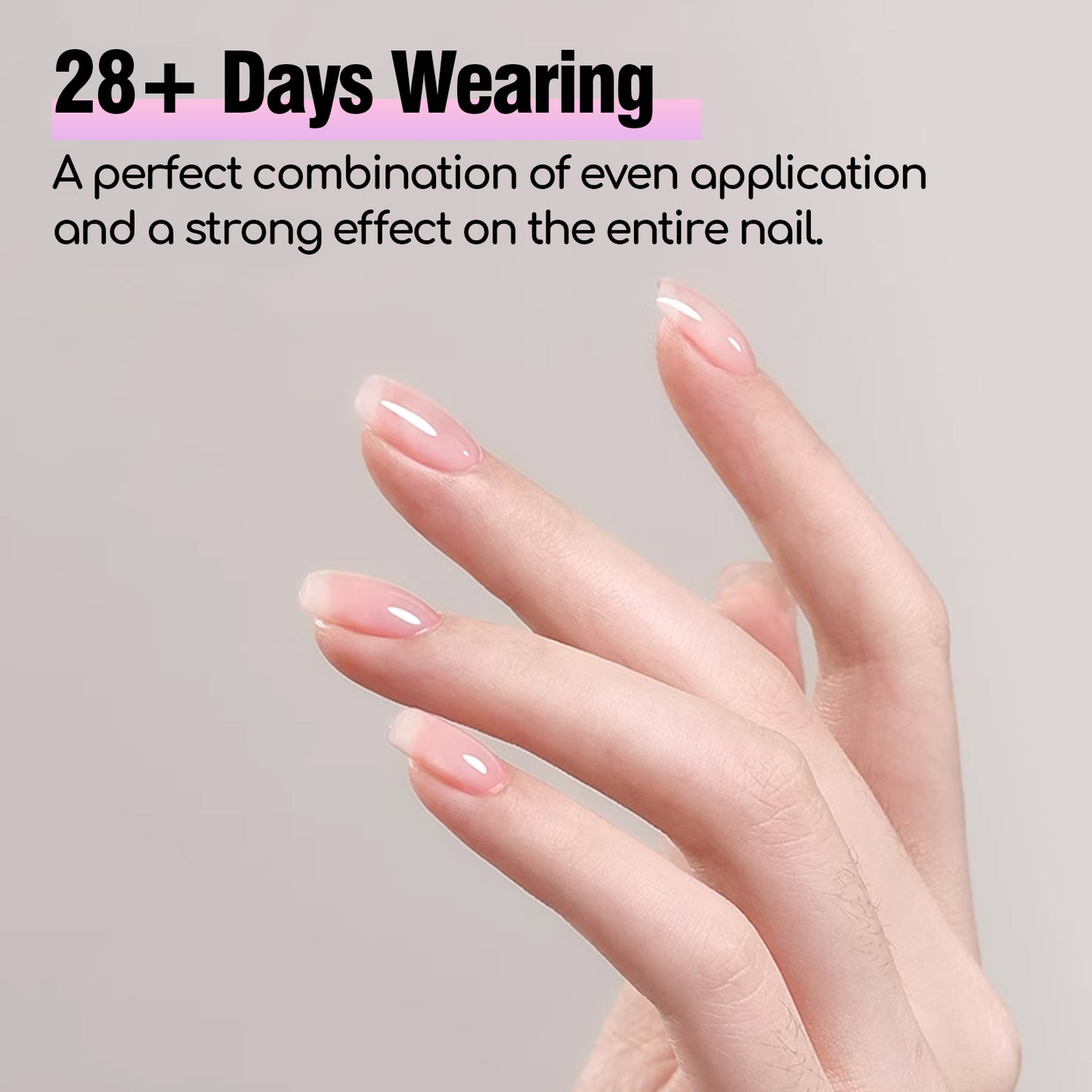 ADHERE Clear Builder Gel, 15ml, Thickening & Extension, LED Cured, Rhinestone Glue, for Nail Art Design