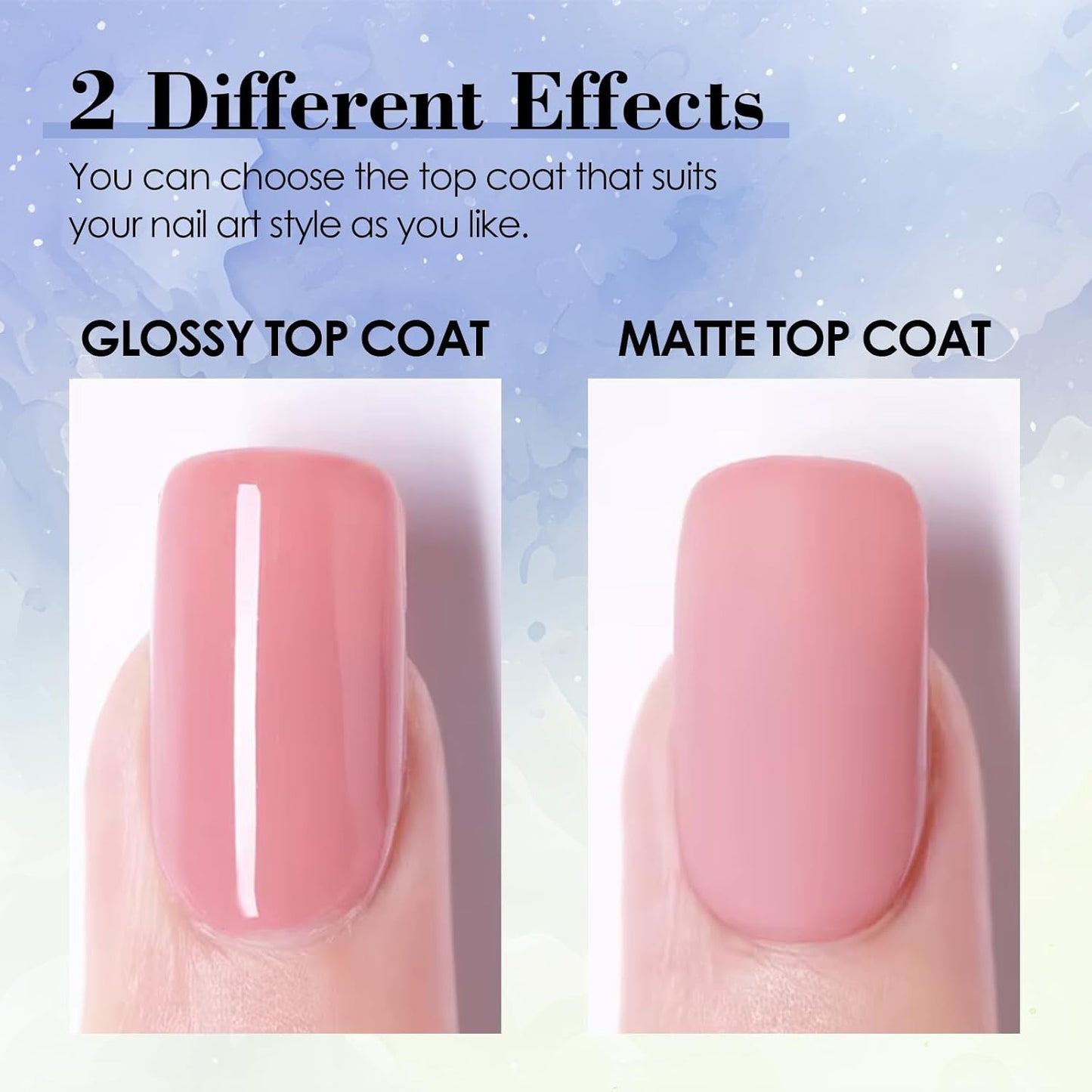 Adhiera la capa superior del gel mate para el esmalte de uñas de gel, 15 ml de acabado mate de resistencia en polvo para detallarse la pintura de polvo cromado de cromo salón de uñas para el hogar duradero