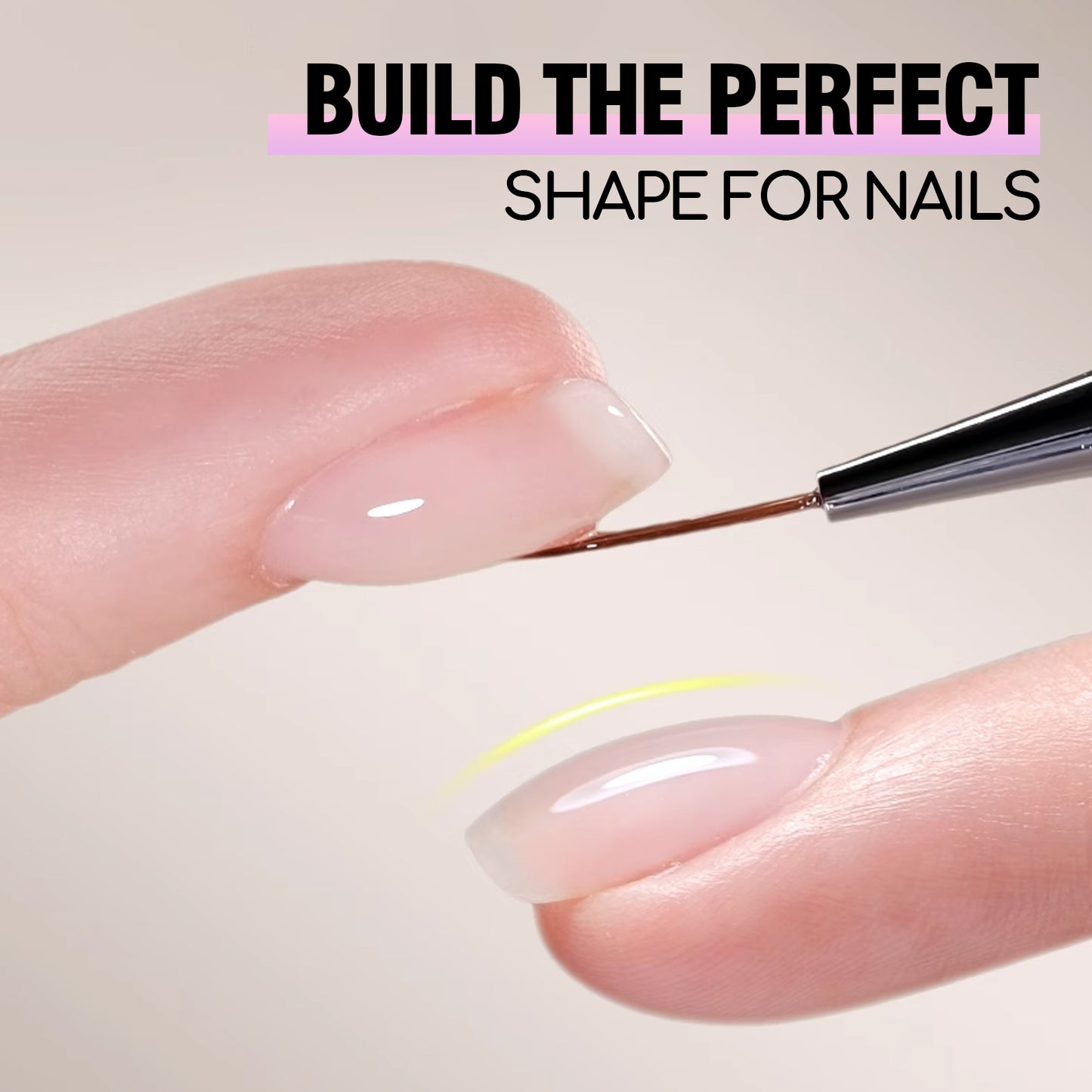 ADHERE Clear Builder Gel, 15ml, Thickening & Extension, LED Cured, Rhinestone Glue, for Nail Art Design