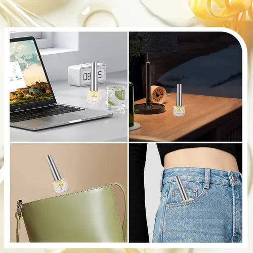 ADHERE Cuticle Oil Set of 5 | Jasmine Scented Nail Care Serum | Softens Cuticles · Prevents Hangnails · Nourishes Cuticle Area