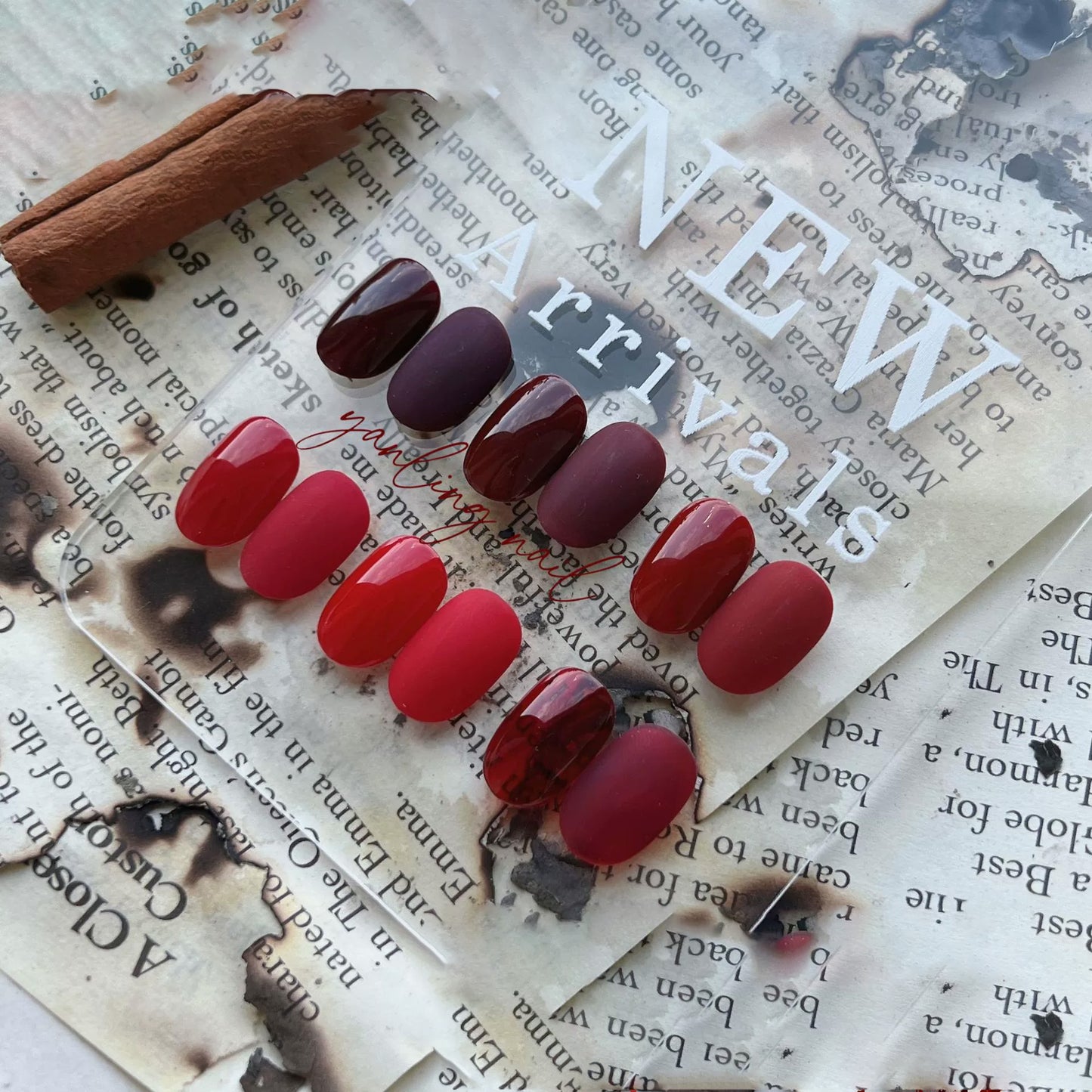 ADHERE Red Collection - Berry Cherry Blood Red Gel Nail Polish, a perfect blend of intense color and radiant shine