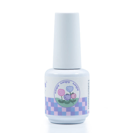 Adhierte el gel de constructor transparente, 15 ml, espesamiento y extensión, curado LED, pegamento de diamantes de imitación, para el diseño de arte de uñas
