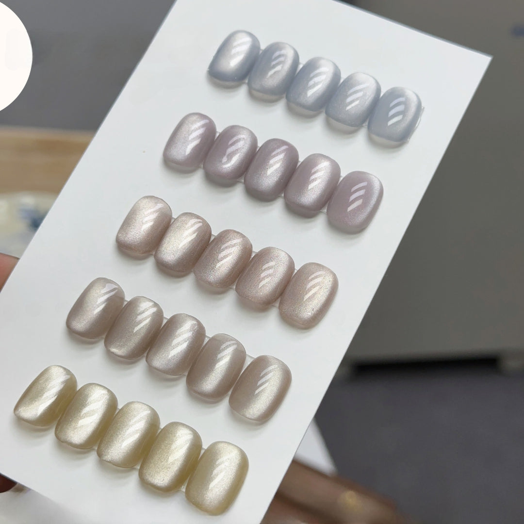 Adhieren la serie de la luz de luna de la luz de la luz de luna de 12 ml esmalte de uñas de gel de ojo de gato