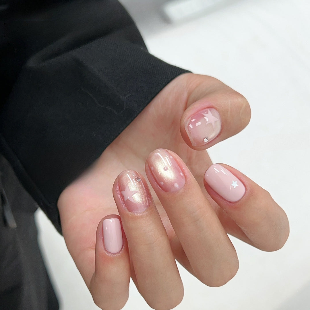 Adhieren la romántica serie Ukiyo-E Gat Eye Gel Polpo de uñas 7 colores 12 ml de cristal Cateye esmalte de uñas magnéticas