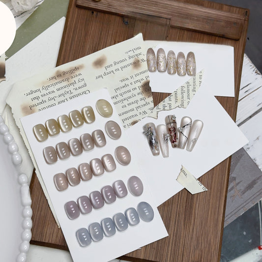 Adhieren la serie de la luz de luna de la luz de la luz de luna de 12 ml esmalte de uñas de gel de ojo de gato