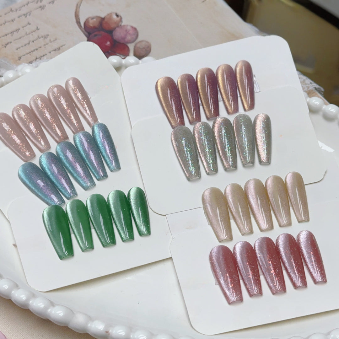 ADHERE Secret Garden Series Magnetisches Nagellack-Gel-Set, 12 ml, 7-teilig, mit Nagelmagnet