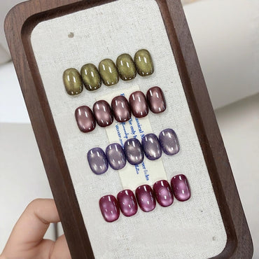 ADHERE 12ml Cat Eye Gel Set – Twilight Series, Mauve & Tea Brown Shades (4 Colors)