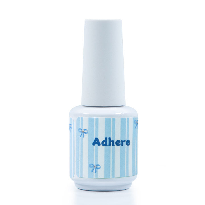 ADHERE Ice Moon Crystal Top Coat, 15ml, High Gloss, Chrome Nail Powder Finish, Soak-Off, Perfect for Nail Designs