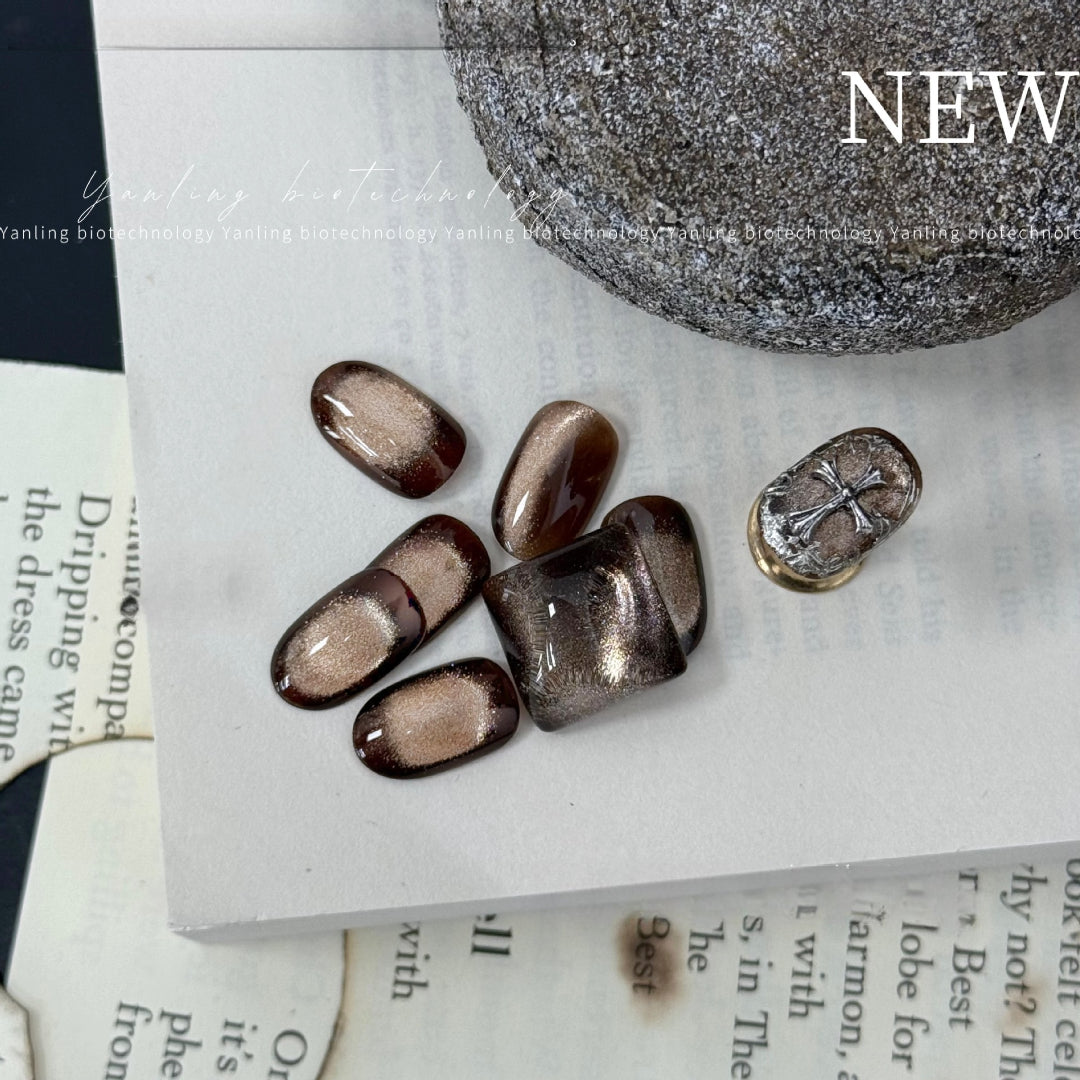 ADHERE Medieval Series, 12ml, 6 Holographic Colors, deep multi-chrome cat eye for fall and winter