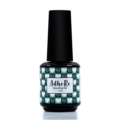 ADHERE Blooming Gel 15ml - Clear UV LED Blossom Gel Polish for Spreading Effect Marble
