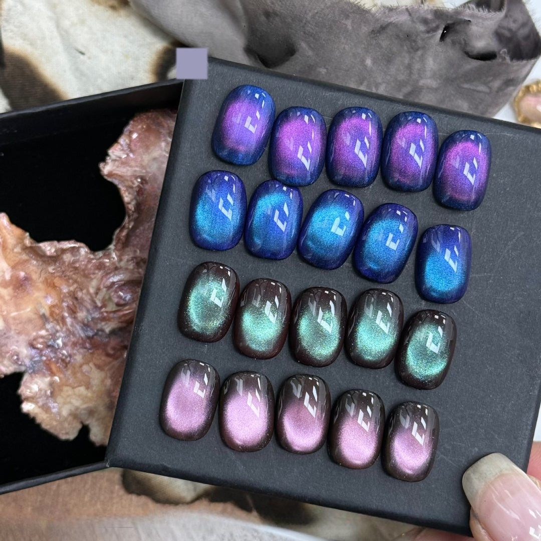 ADHERE Multi-Chrome Cat Eye Gel Polish 12ml × 4 Bottle Set