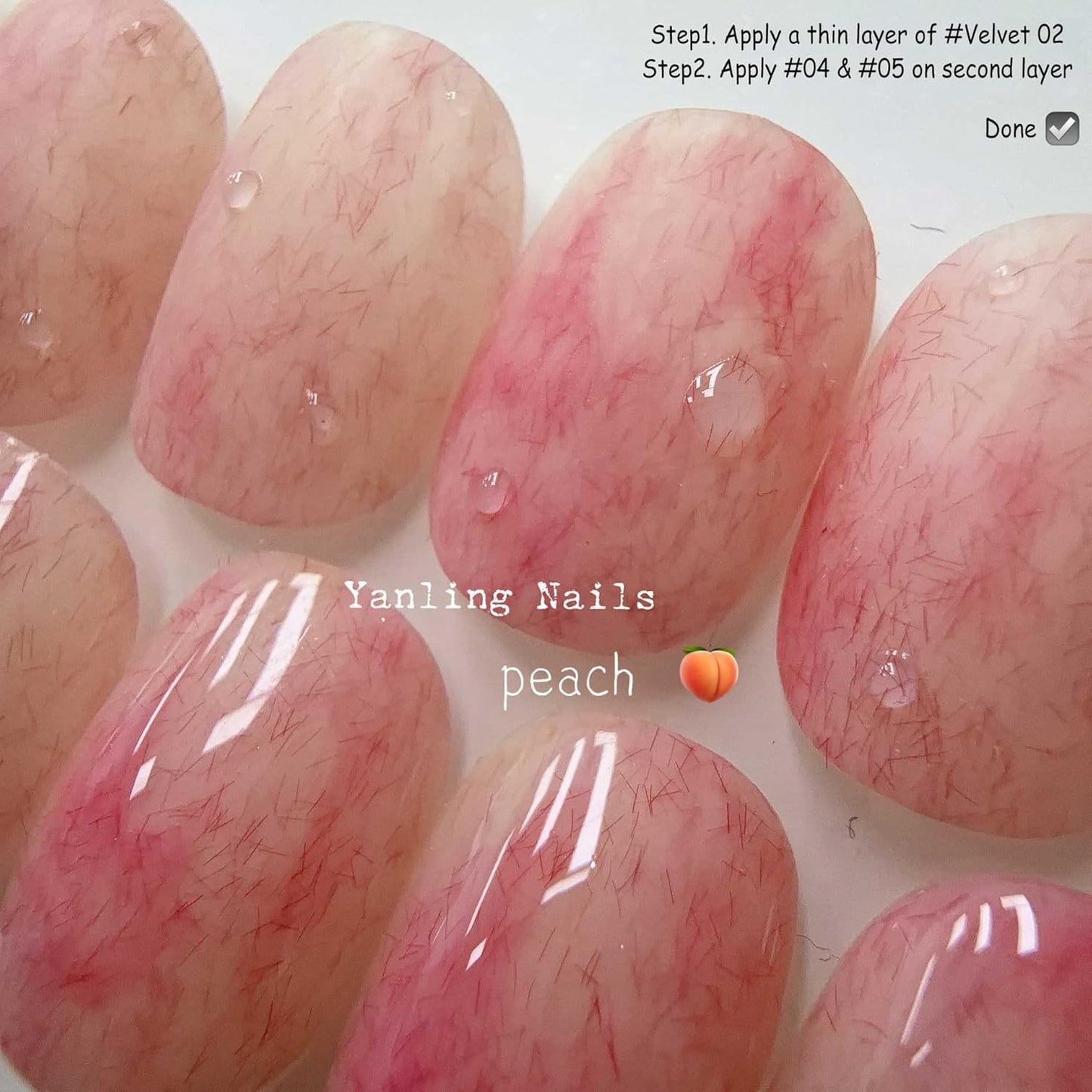 ADHERE Fur Gel Nail Polish Set, 12ml x5 Pcs Milky White Pink Beige Cinnamon Brown Furry Fall Winter Colors, Fluffy Velvety Fuzzy Feel Gel Polish Collection, UV LED Cured Nail Varnish