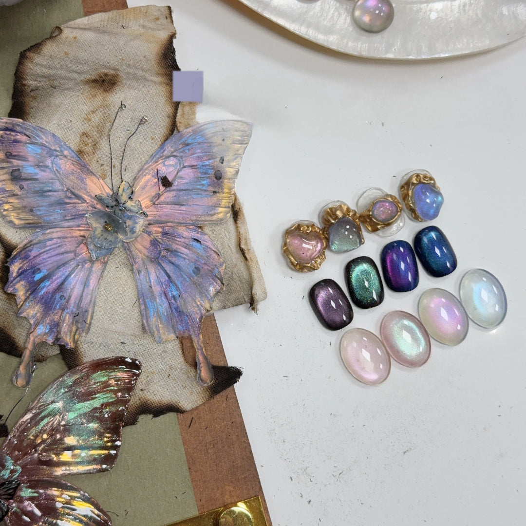 ADHERE Multi-Chrome Cat Eye Gel Polish 12ml × 4 Bottle Set