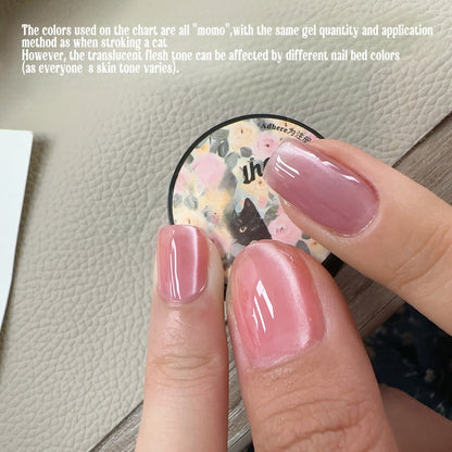 Adhierve el kit de uñas de gel de ojo de gato previo a la fila, 12 ml, 7 colores holográficos, imán, remojo, LED, regalo de bricolaje