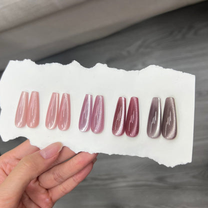 Adhere Cinnamon Cat Series Cat Eye Gel Gel Polishin, 12 ml, 7 colores, con magnético