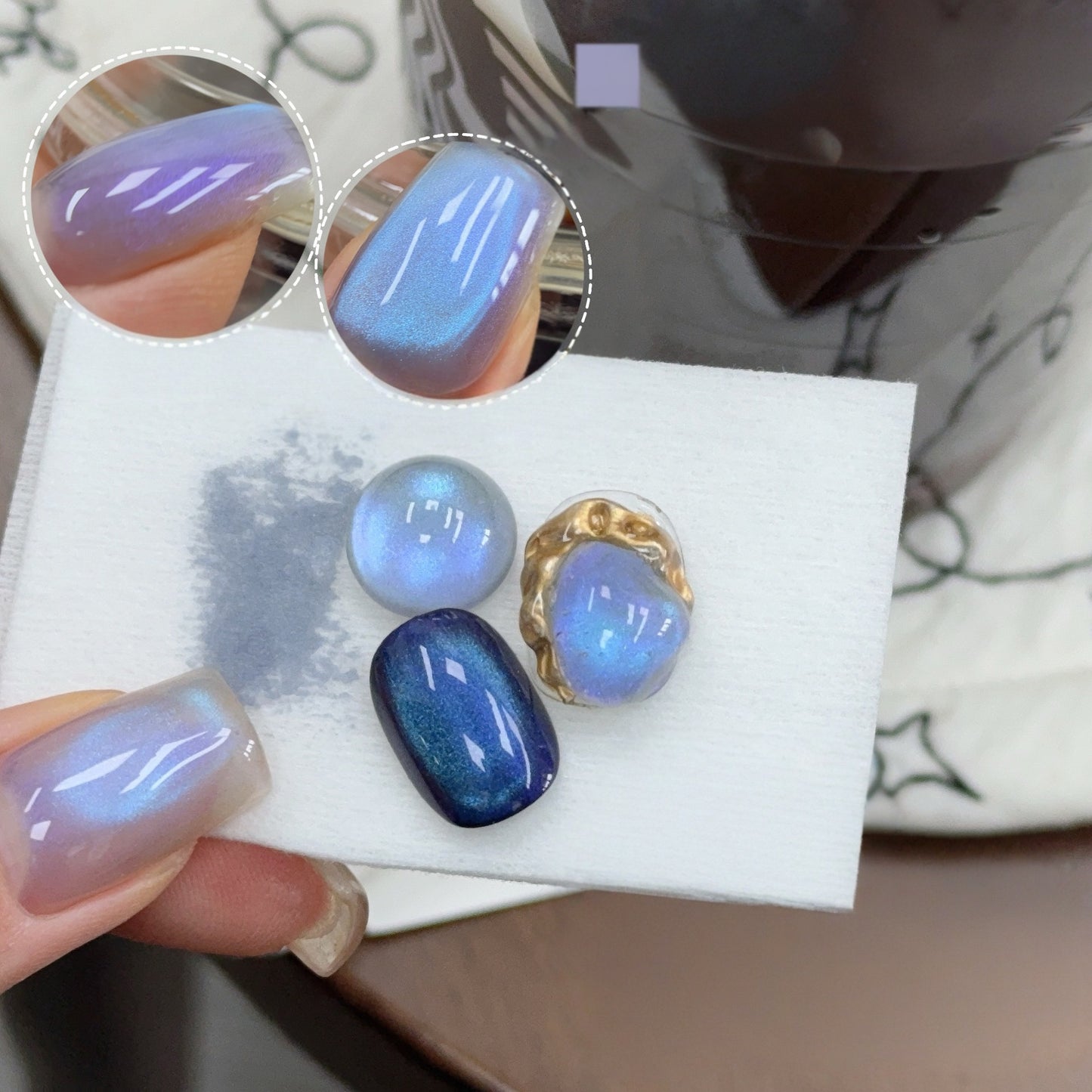 ADHERE Multi-Chrome Cat Eye Gel Polish 12ml × 4 Bottle Set